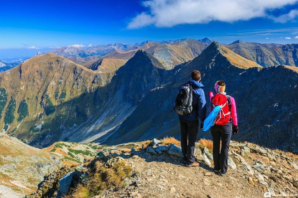 Słowackie Tatry Zachodnie w ostatnim dniu lata