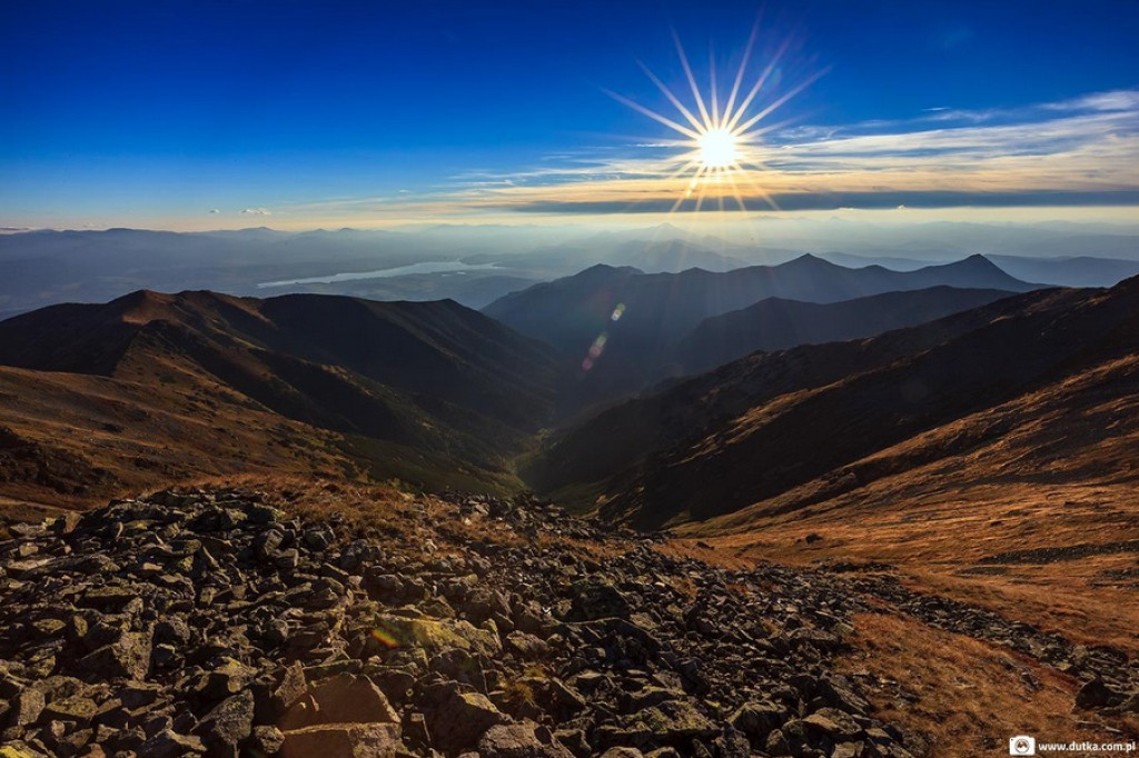 Słowackie Tatry Zachodnie w ostatnim dniu lata