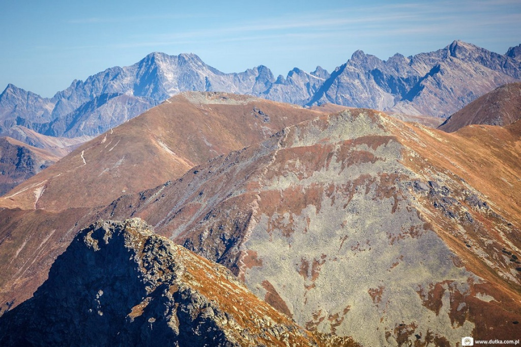 Słowackie Tatry Zachodnie w ostatnim dniu lata