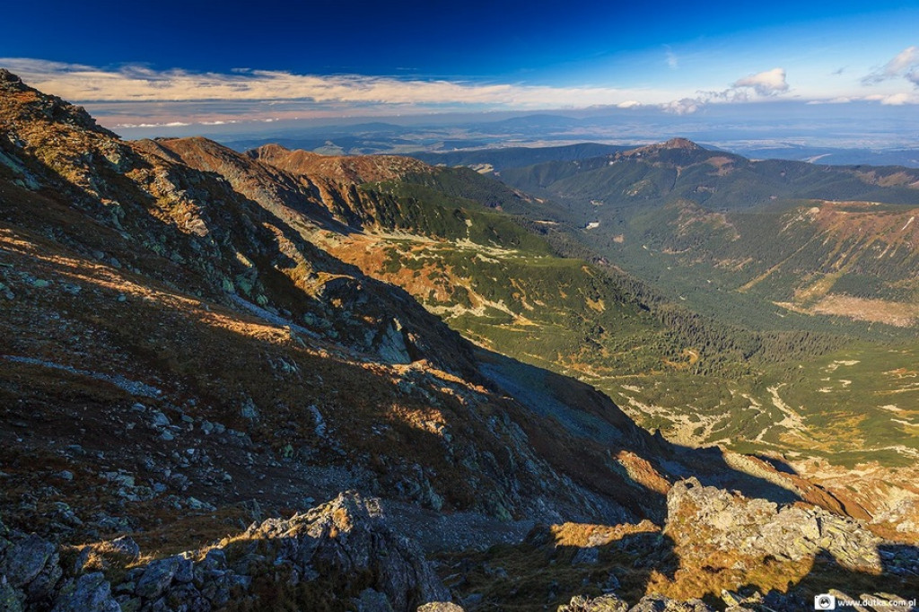 Słowackie Tatry Zachodnie w ostatnim dniu lata