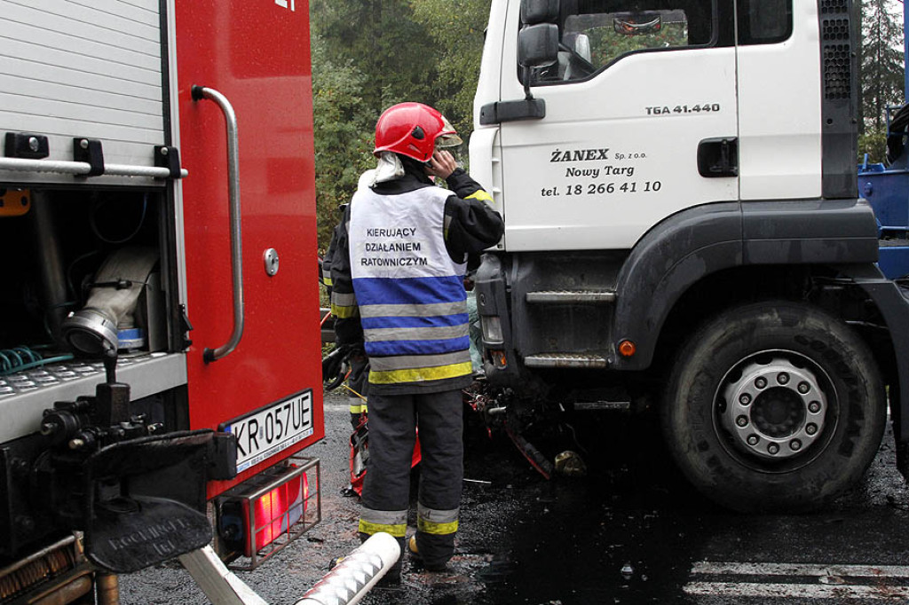 Tragedia na zakopiance. Uważajcie na fatalne warunki na drogach