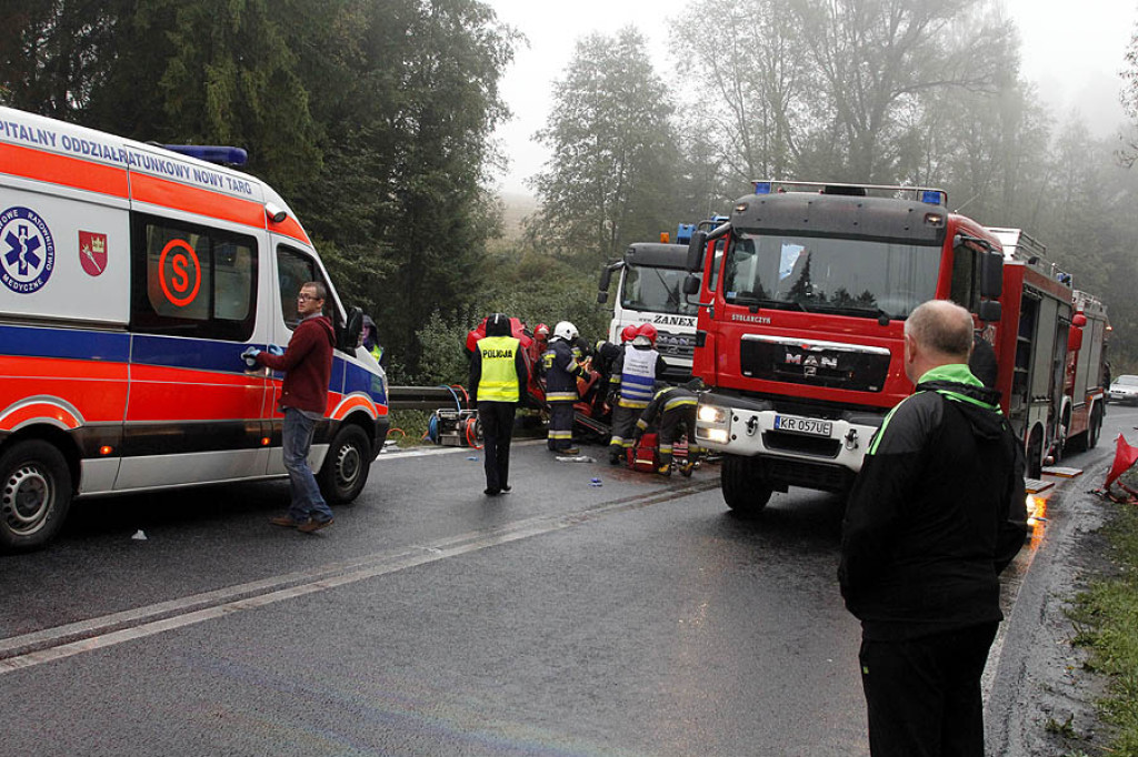 Tragedia na zakopiance. Uważajcie na fatalne warunki na drogach