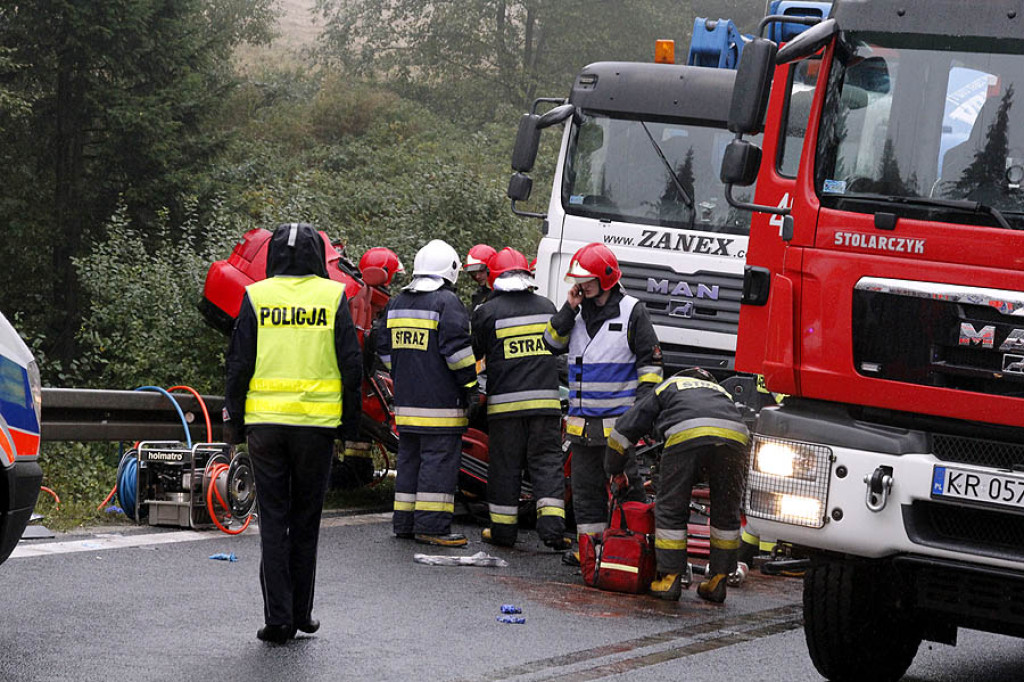 Tragedia na zakopiance. Uważajcie na fatalne warunki na drogach