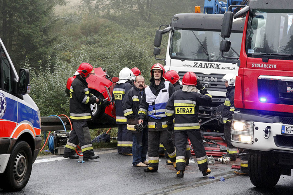 Tragedia na zakopiance. Uważajcie na fatalne warunki na drogach