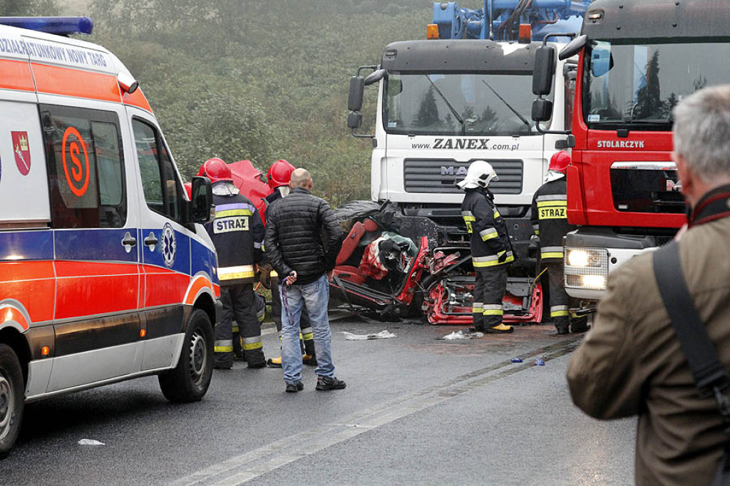 Tragedia na zakopiance. Uważajcie na fatalne warunki na drogach