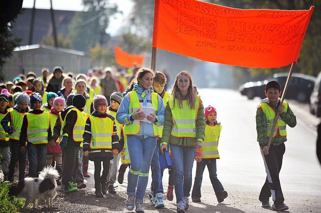 Odblaskowa szkoła w Szaflarach
