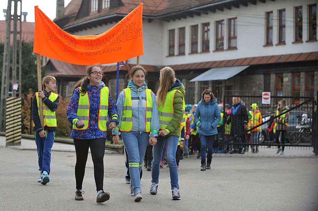 Odblaskowa szkoła w Szaflarach