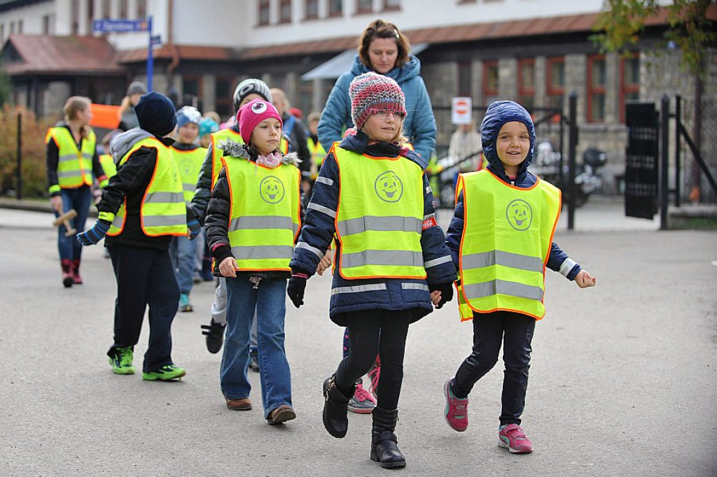 Odblaskowa szkoła w Szaflarach