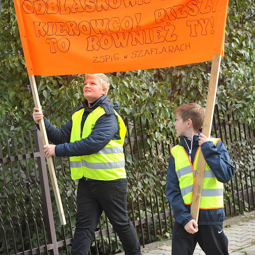 Odblaskowa szkoła w Szaflarach