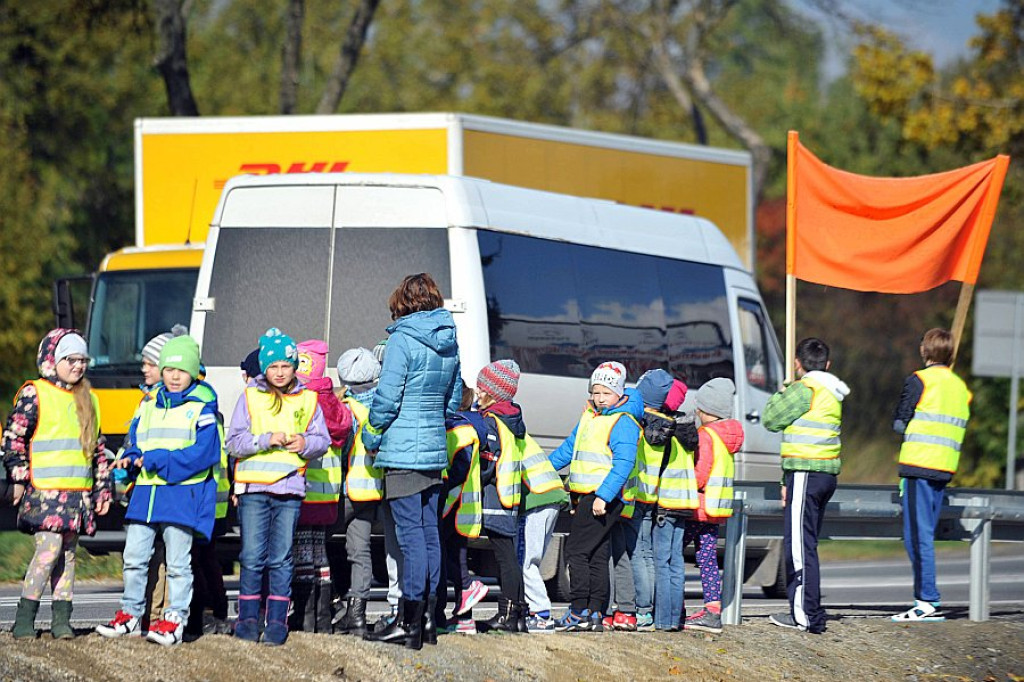 Odblaskowa szkoła w Szaflarach