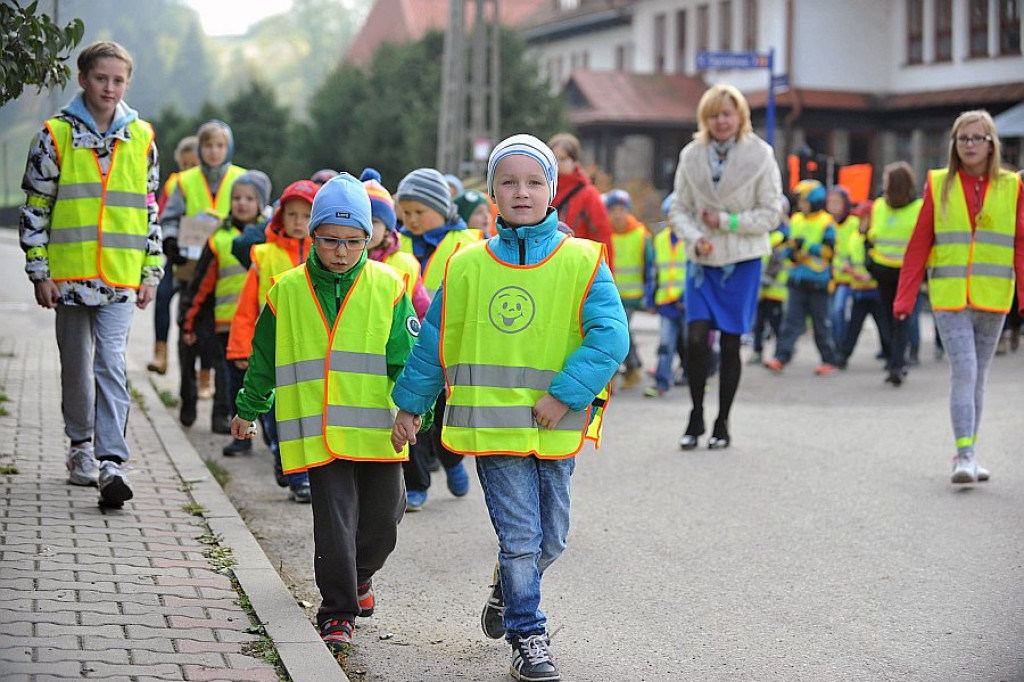 Odblaskowa szkoła w Szaflarach