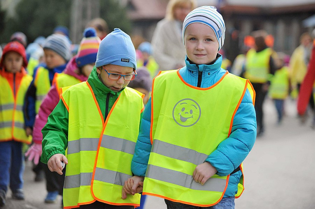Odblaskowa szkoła w Szaflarach
