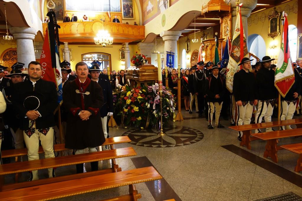Poronin pożegnał Jana Cudzicha wieloletniego sołtysa