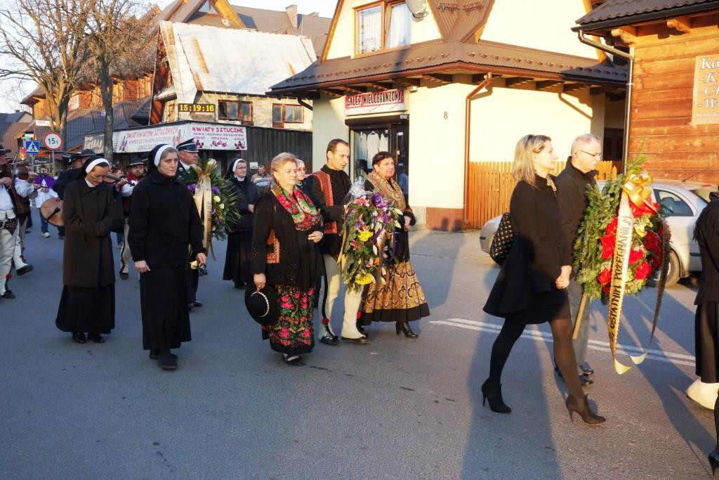 Poronin pożegnał Jana Cudzicha wieloletniego sołtysa