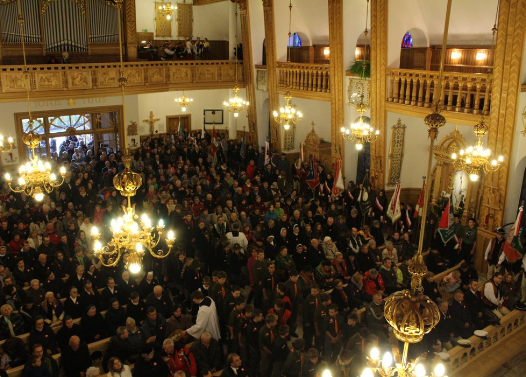 Ziemia z Narwiku w Sanktuarium na Krzeptówkach