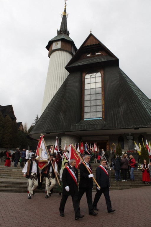 Ziemia z Narwiku w Sanktuarium na Krzeptówkach