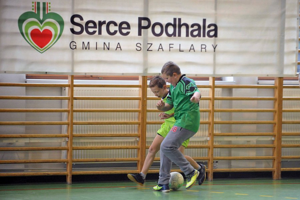 Szaflary: Turniej halowej piłki nożnej szkół podstawowych
