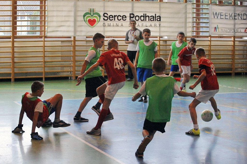 Szaflary: Turniej halowej piłki nożnej szkół podstawowych