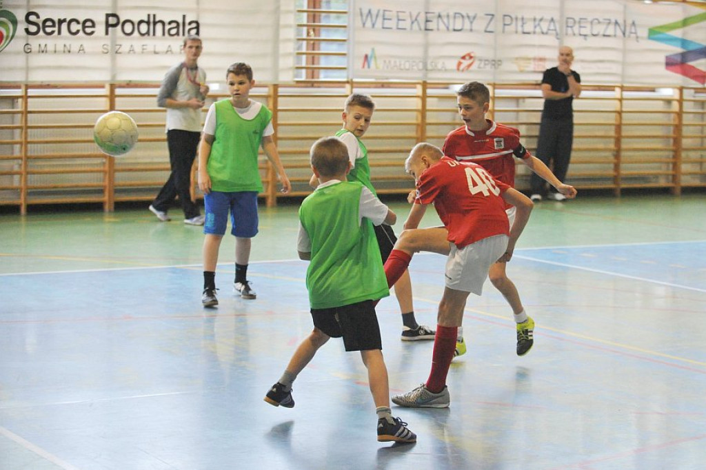 Szaflary: Turniej halowej piłki nożnej szkół podstawowych