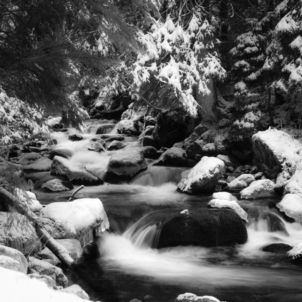 Tatry w biało-czarnej odsłonie