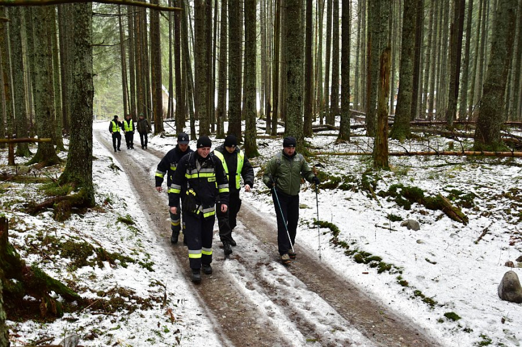 Poszukiwania Michała Kaczmarka w Dolinie Roztoki