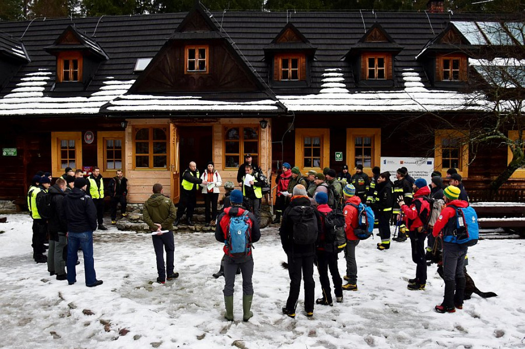 Poszukiwania Michała Kaczmarka w Dolinie Roztoki