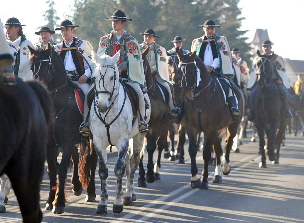 Msza Święta fiakierska w Ludźmierzu