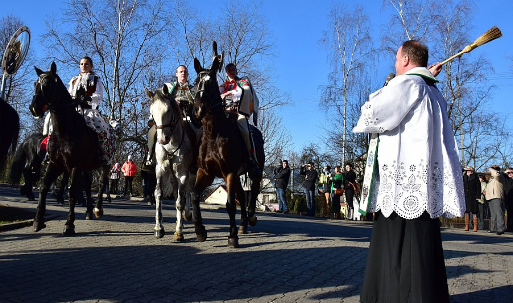 Msza Święta fiakierska w Ludźmierzu