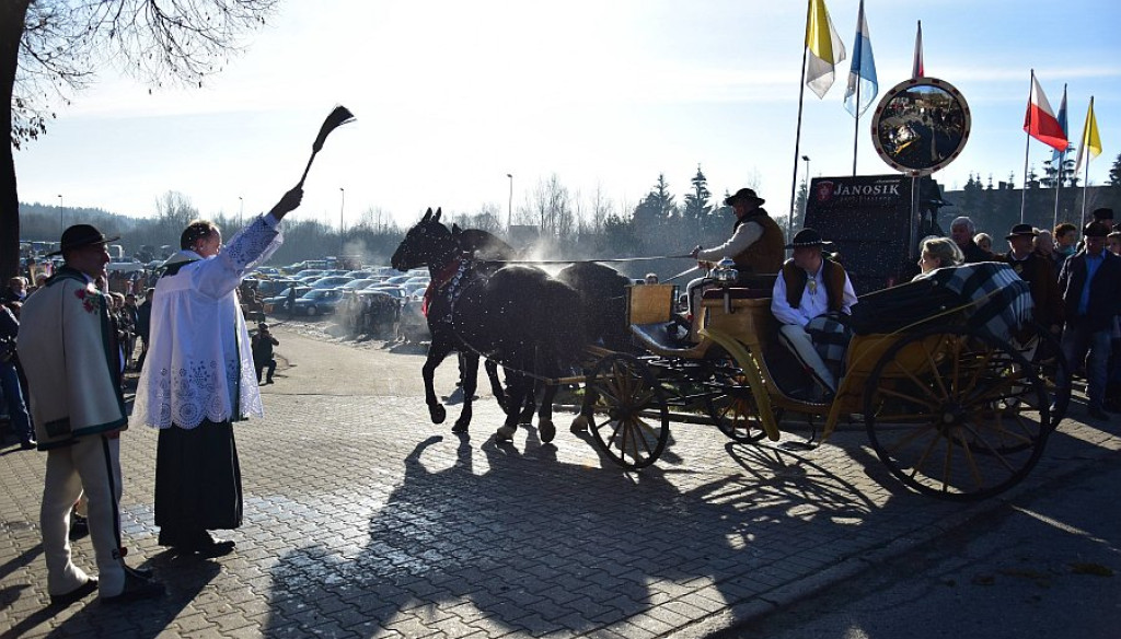 Msza Święta fiakierska w Ludźmierzu