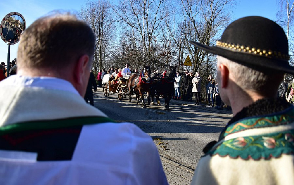 Msza Święta fiakierska w Ludźmierzu