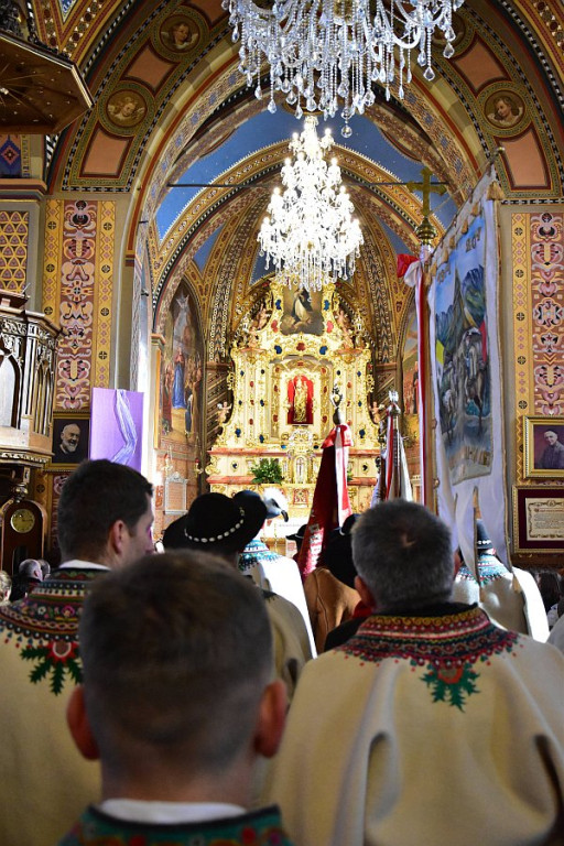 Msza Święta fiakierska w Ludźmierzu