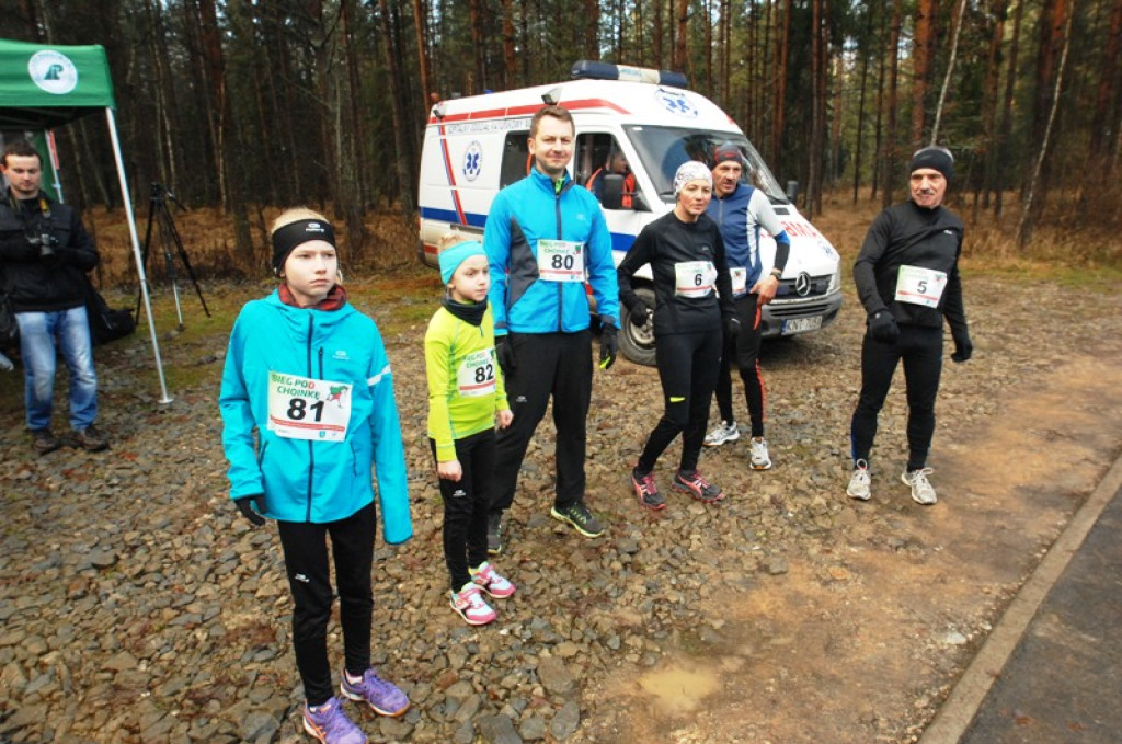 Bieg po choinkę w Borze Nowotarskim