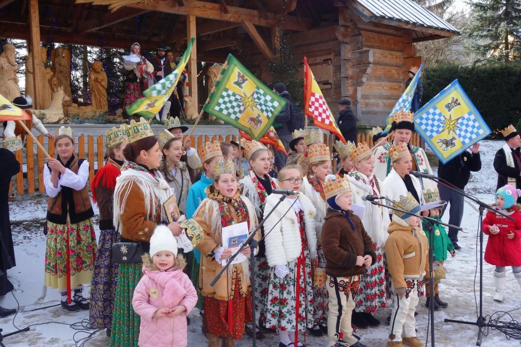 Pierwszy Góralski Orszak Trzech Króli w Poroninie