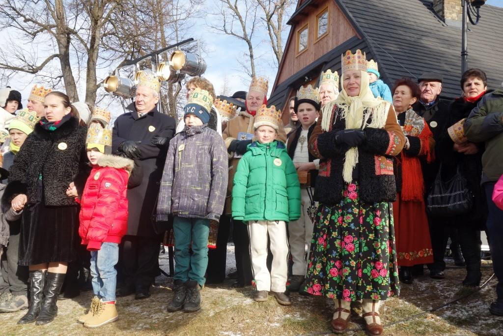 Pierwszy Góralski Orszak Trzech Króli w Poroninie