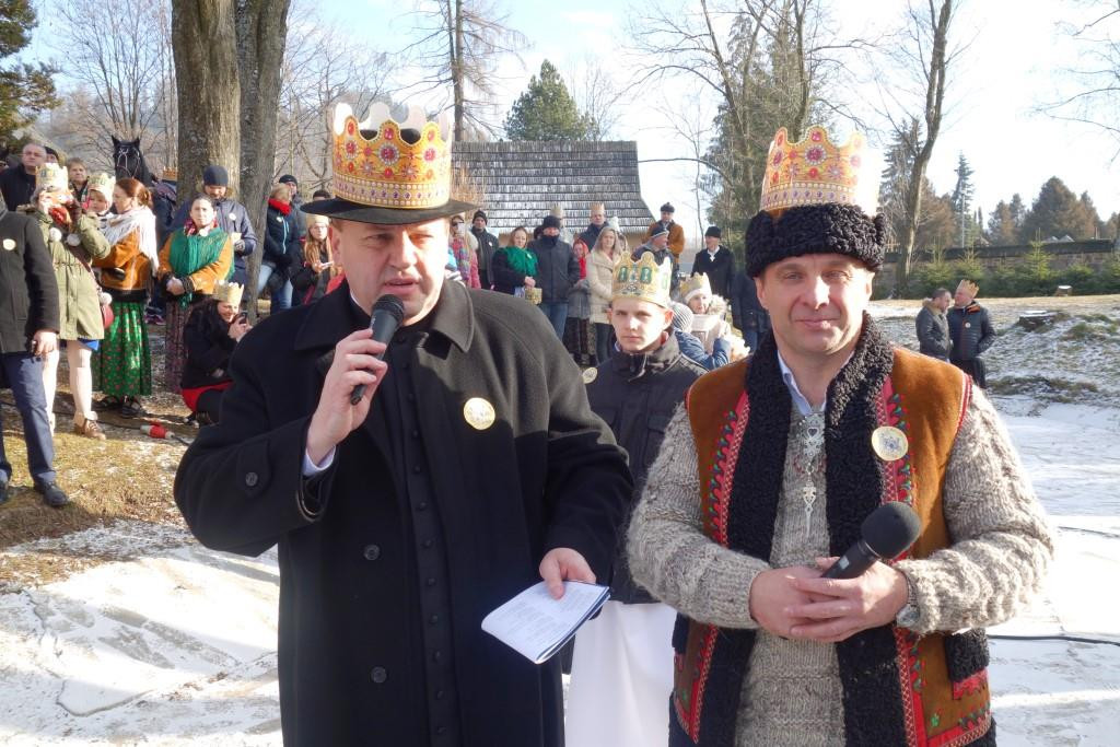 Pierwszy Góralski Orszak Trzech Króli w Poroninie