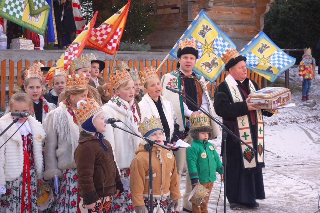 Pierwszy Góralski Orszak Trzech Króli w Poroninie