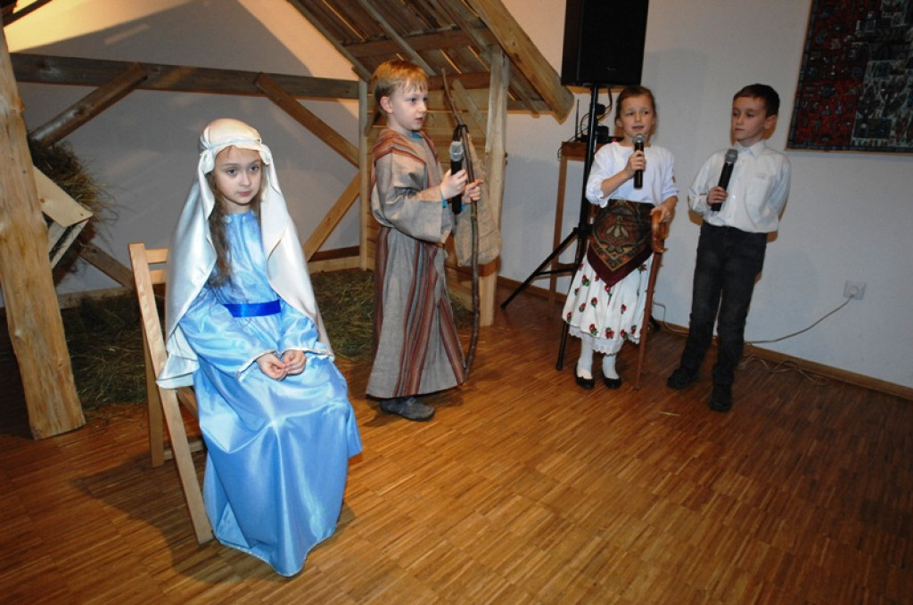Niezwykłe jasełka w nowotarskiej galerii „Jatki”