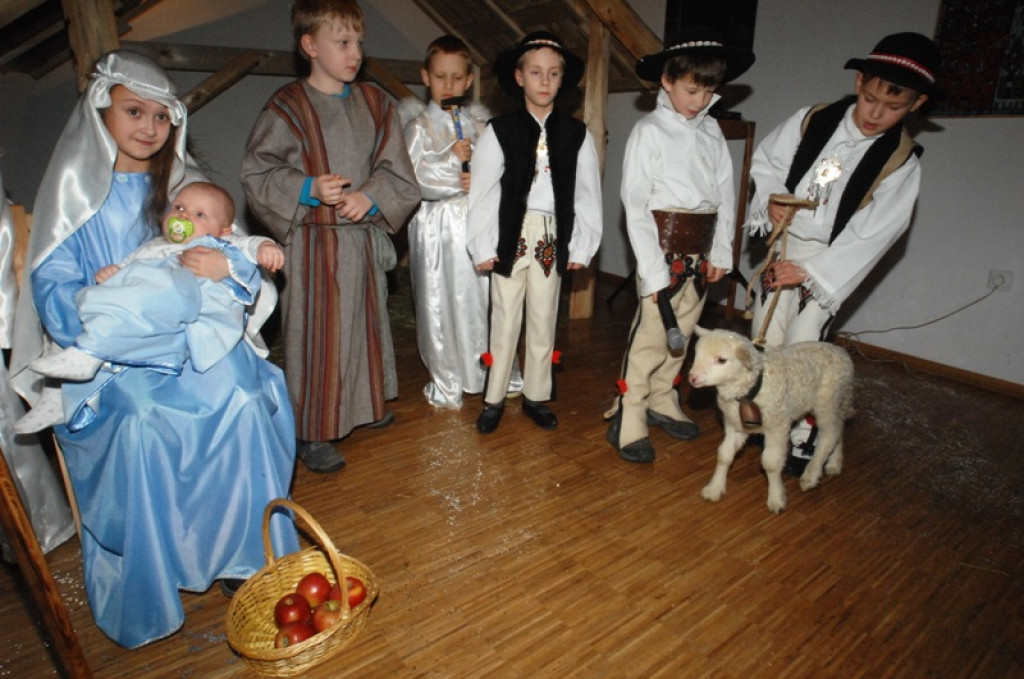 Niezwykłe jasełka w nowotarskiej galerii „Jatki”