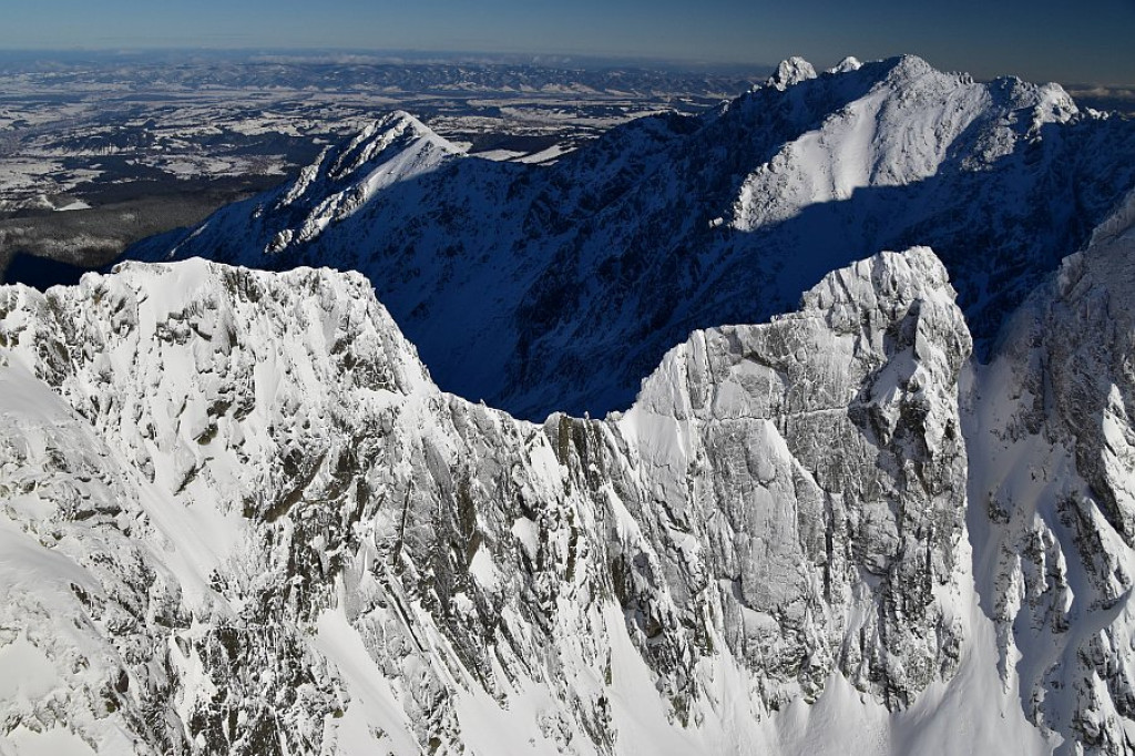 Tatry z lotu ptaka