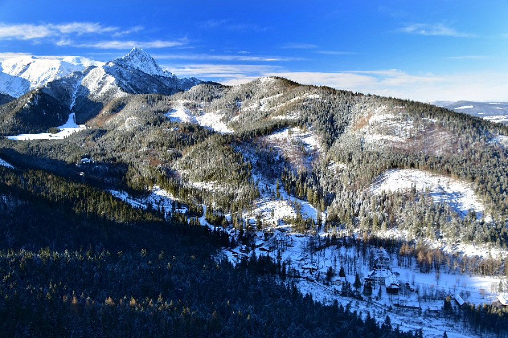 Tatry z lotu ptaka