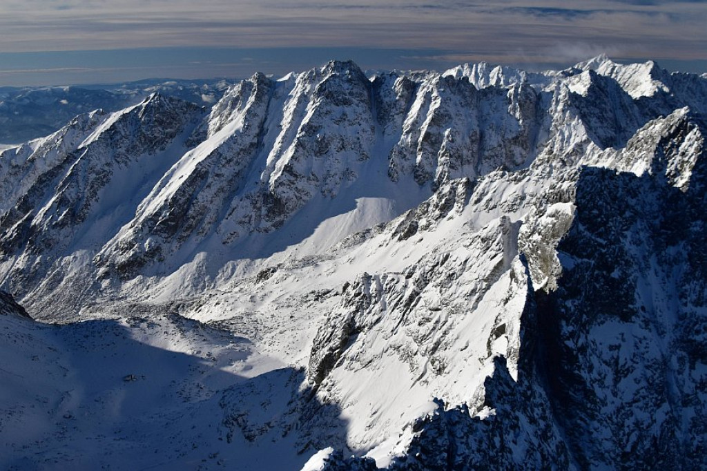 Tatry z lotu ptaka