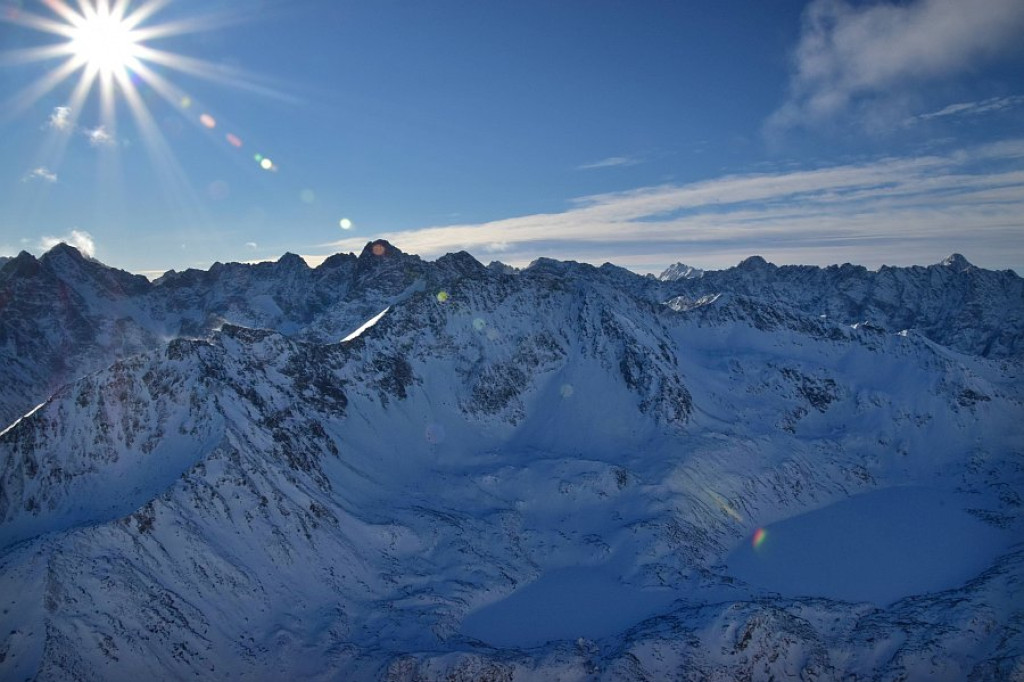 Tatry z lotu ptaka