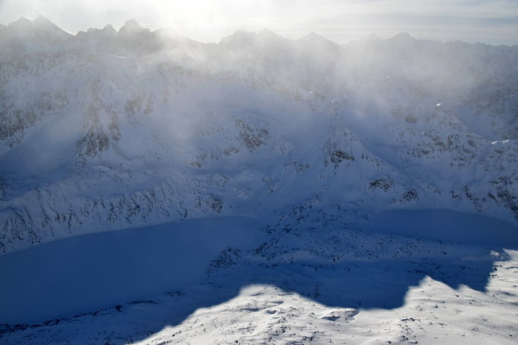 Tatry z lotu ptaka