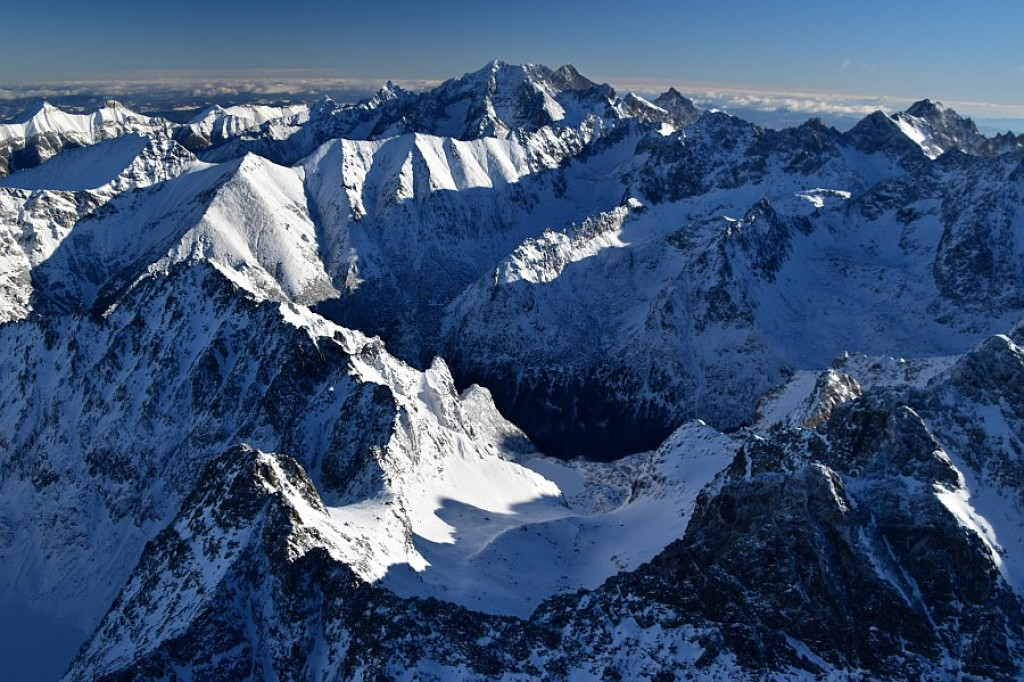 Tatry z lotu ptaka