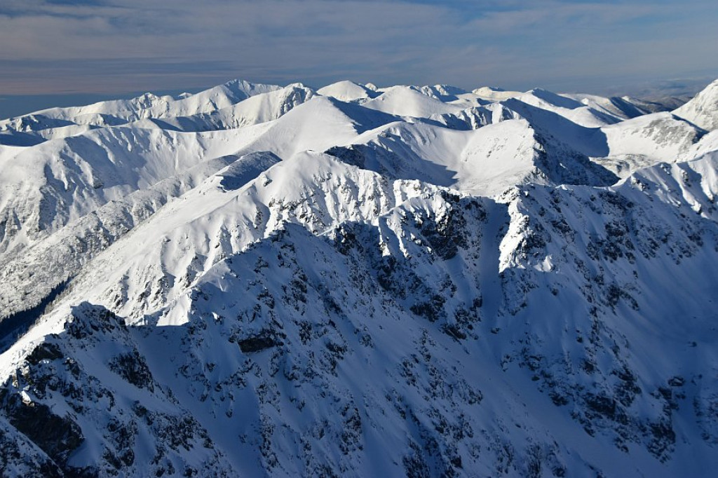 Tatry z lotu ptaka