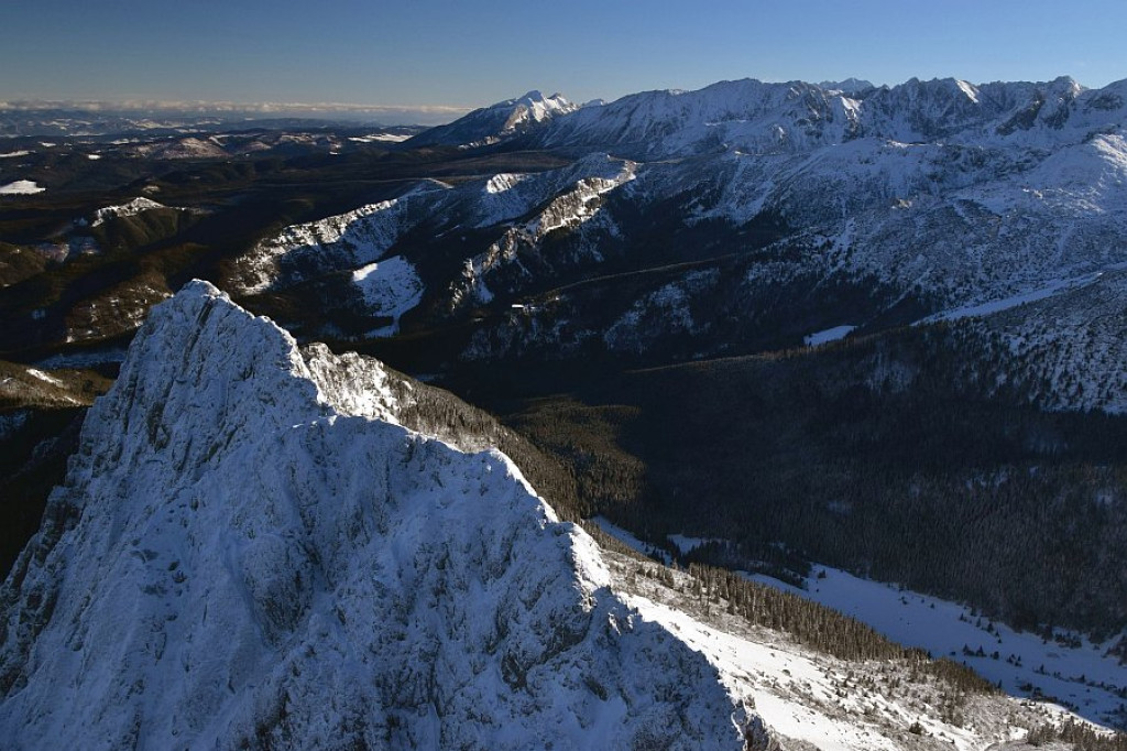 Tatry z lotu ptaka