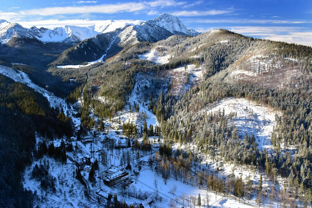 Tatry z lotu ptaka