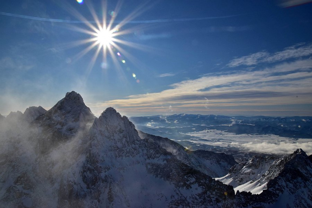 Tatry z lotu ptaka