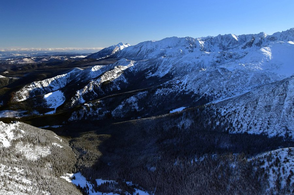 Tatry z lotu ptaka
