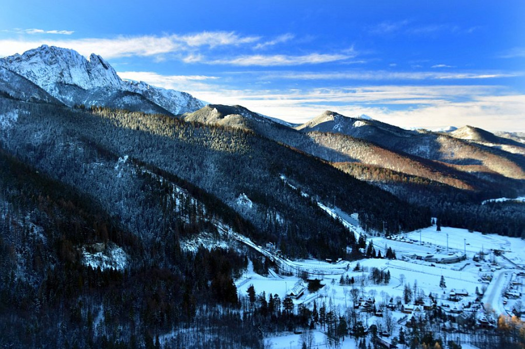 Tatry z lotu ptaka